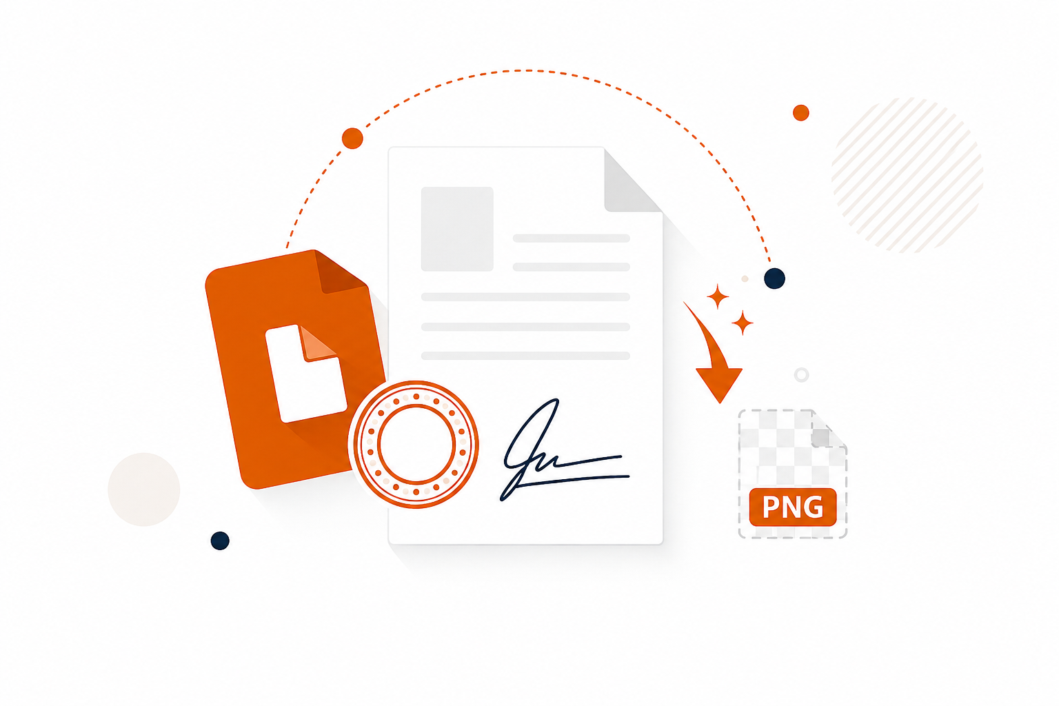 Как убрать фон с фото печати или подписи и сделать прозрачный PNG